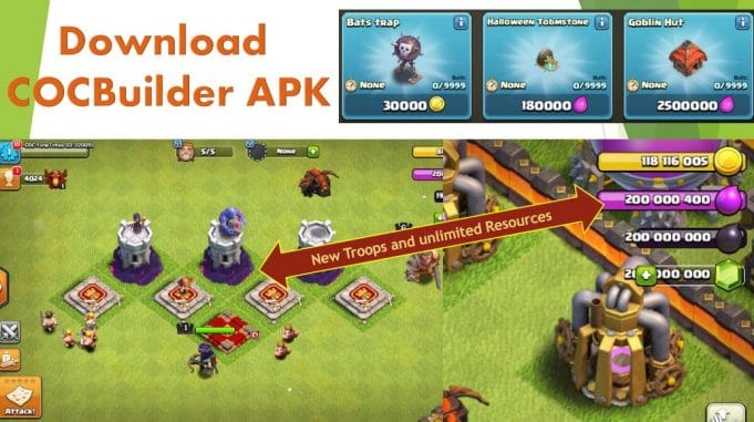 Download COCBuilder APK COC Private Server No Root Required