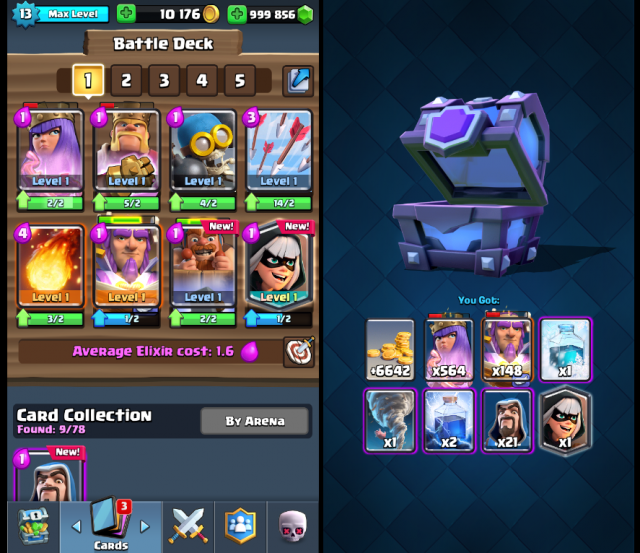 clash royale private server with modded cards